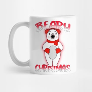 BEARY Polar Bear Christmas Mug